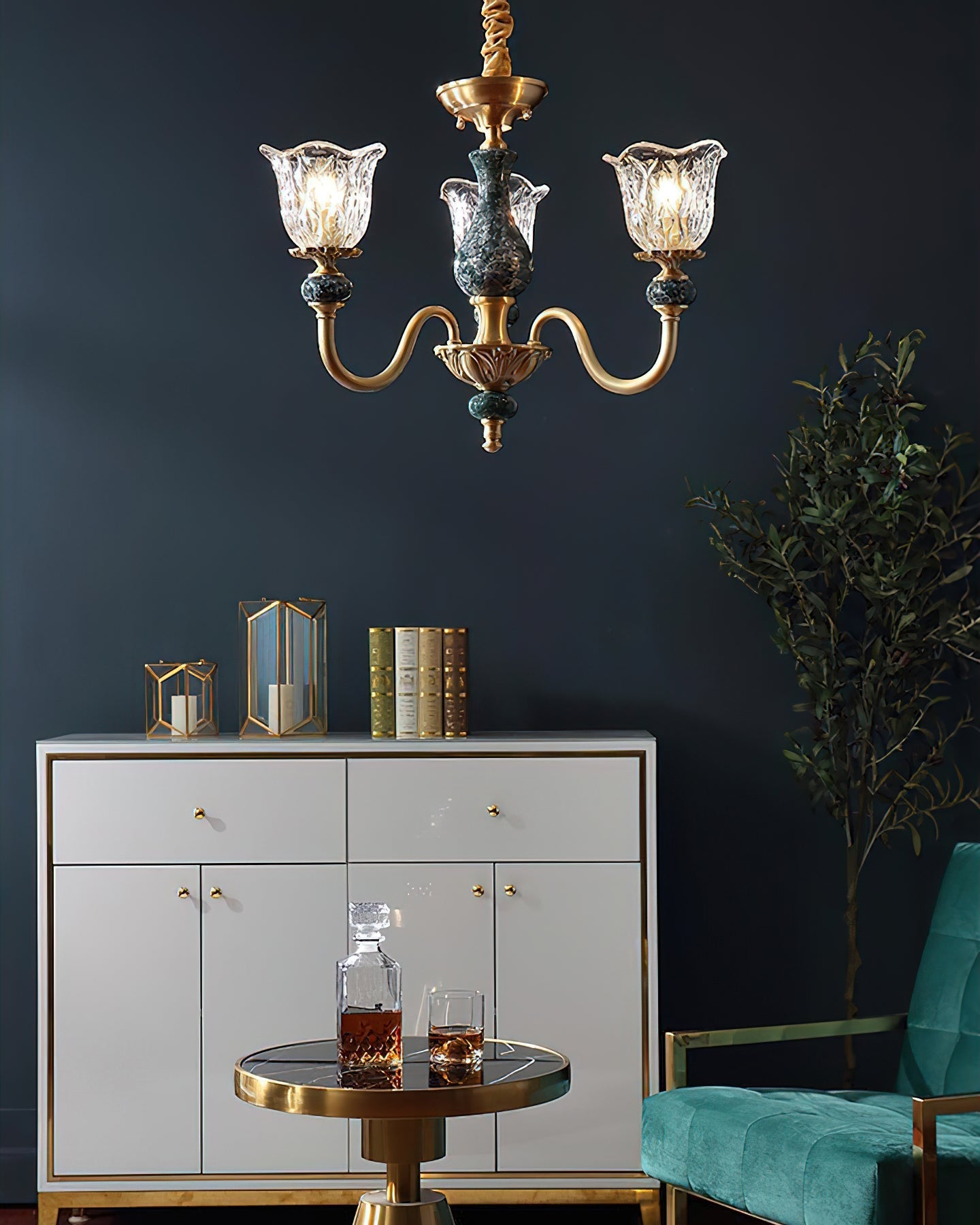 Ravensworth Crystal Cascade Lantern