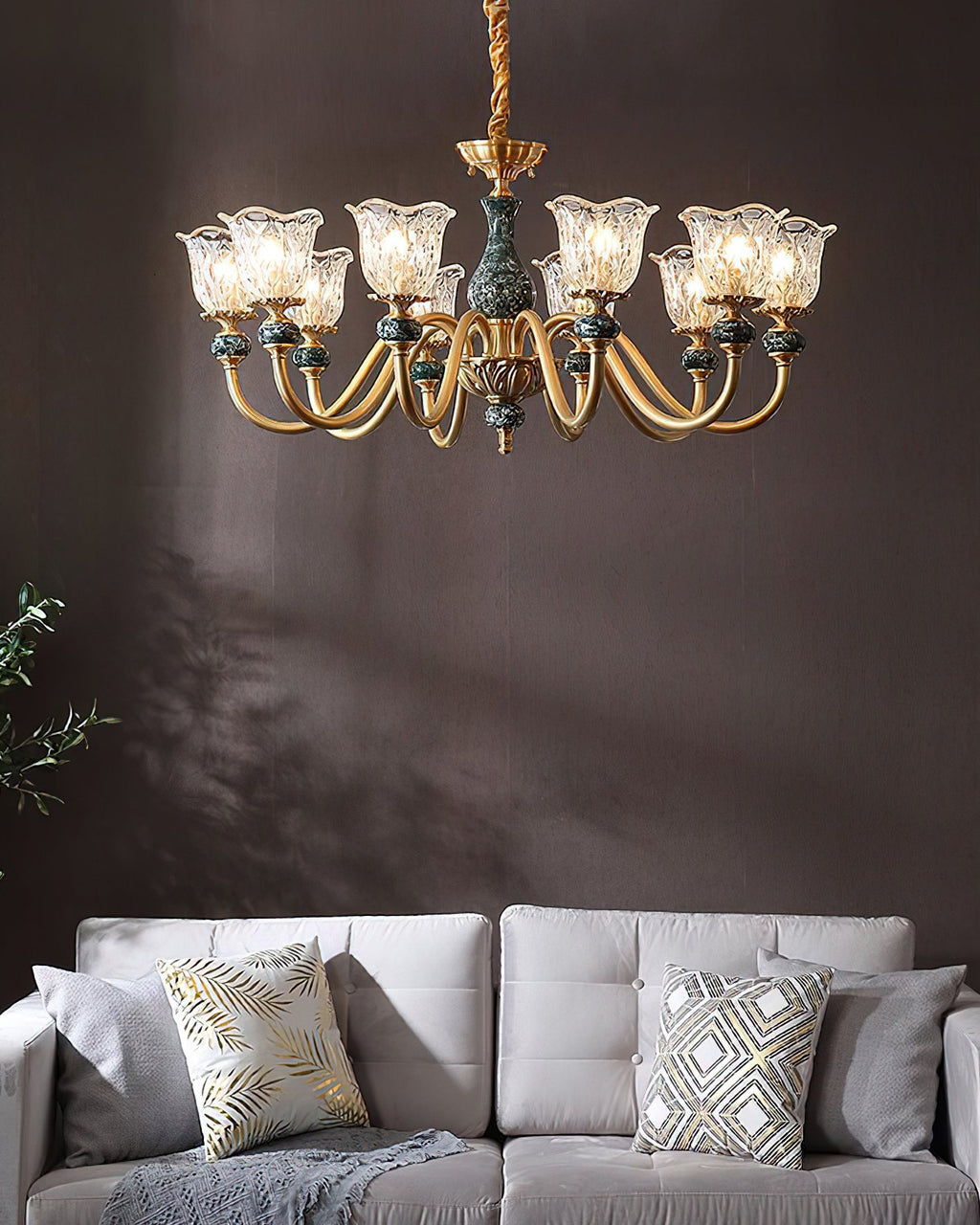 Ravensworth Crystal Cascade Lantern