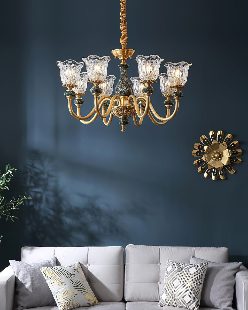 Ravensworth Crystal Cascade Lantern