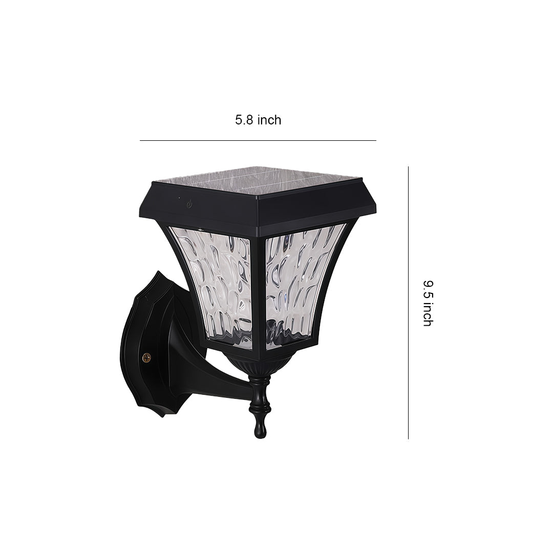 WHITECREST SOLAR GARDEN WALL LANTERN