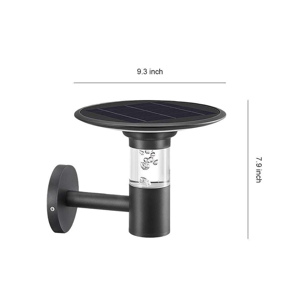 WINCHESTER SOLAR GARDEN WALL LANTERN - WEATHERPROOF OUTDOOR ILLUMINATION