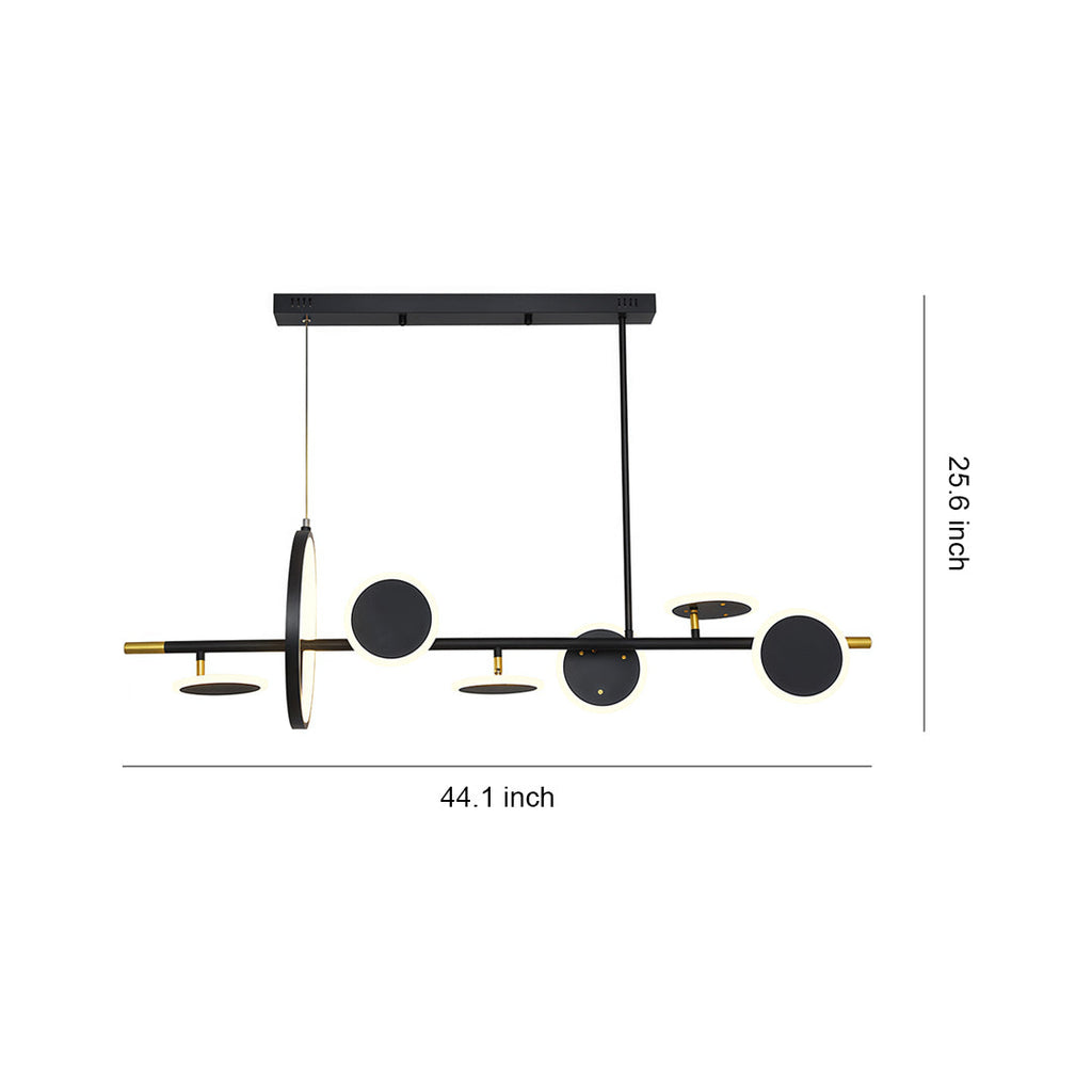 WINTERBOURNE SILICONE SIX-BULB CEILING LANTERN