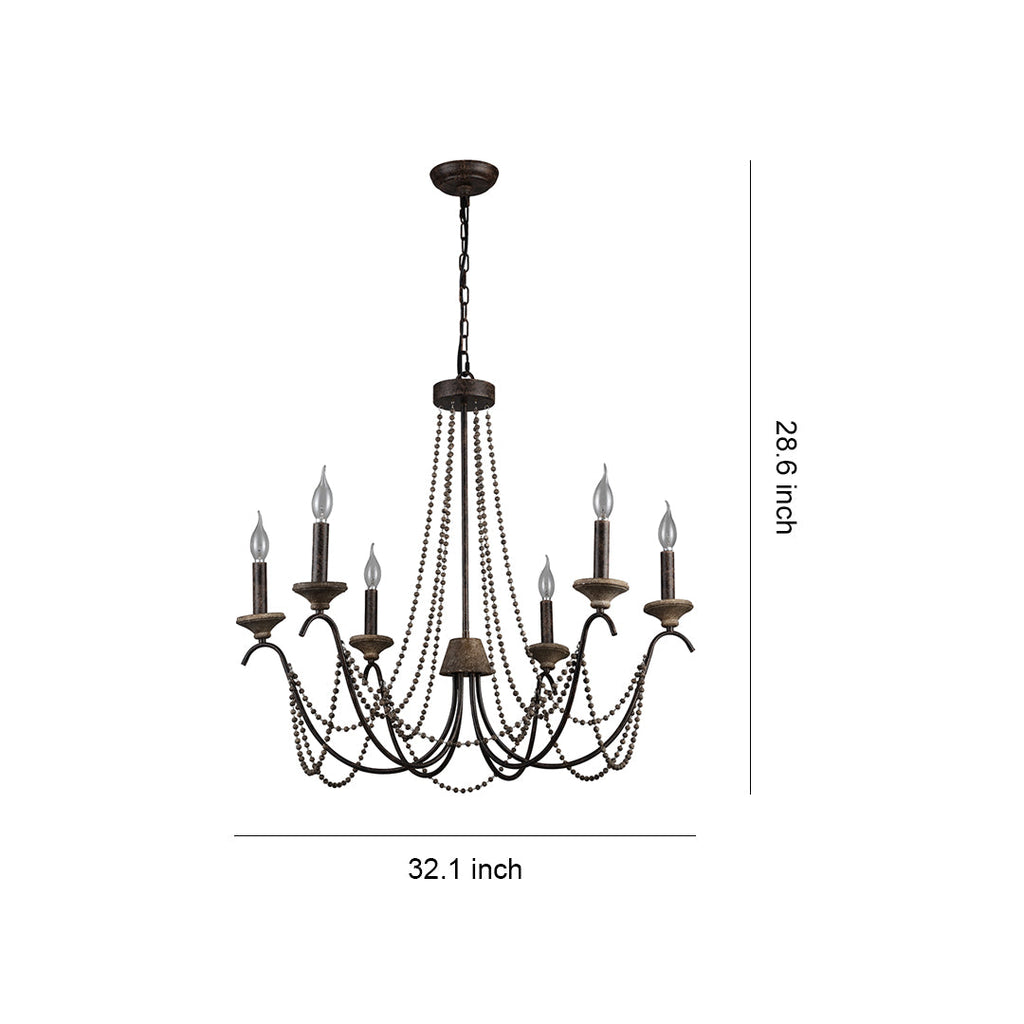 VERDUN CANDLELIT CEILING LANTERN