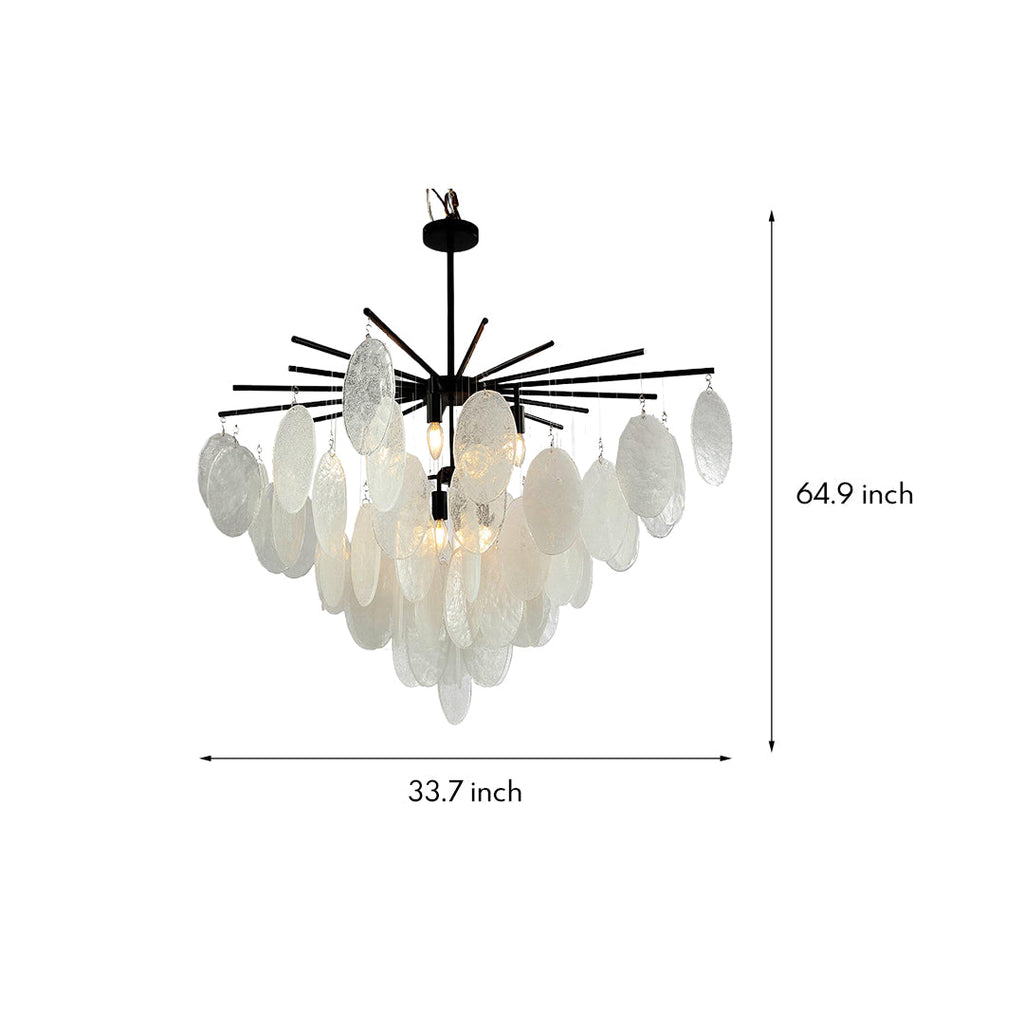 VIOLETTA MOTHER OF PEARL FRAME CEILING LANTERN