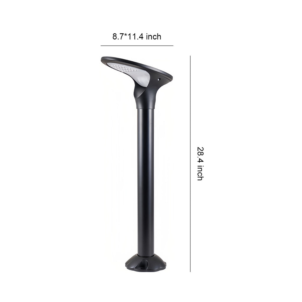 WINDSOR SOLAR GARDEN PILLAR LIGHTS - Contemporary LED Outdoor Illumination for Lawns