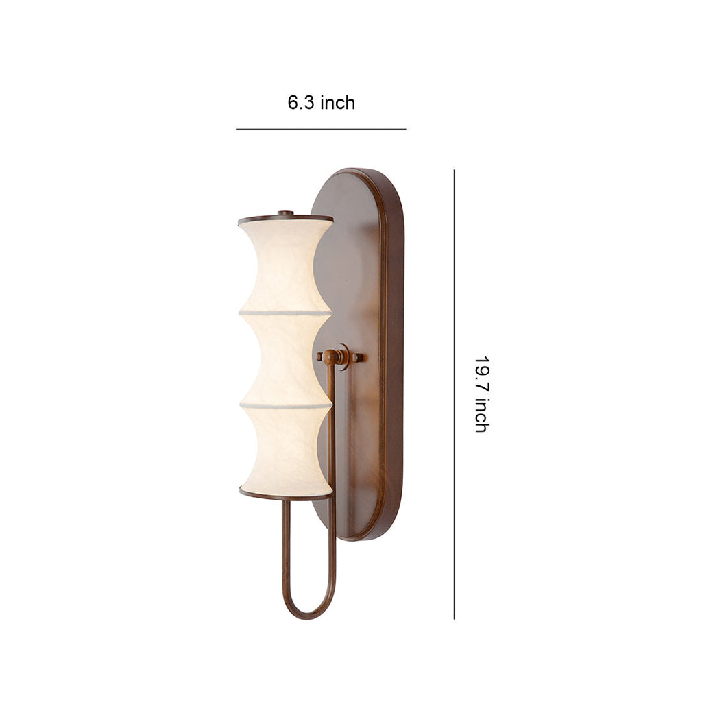 BELMONT BAMBOO FOLIAGE WALL SCONCE