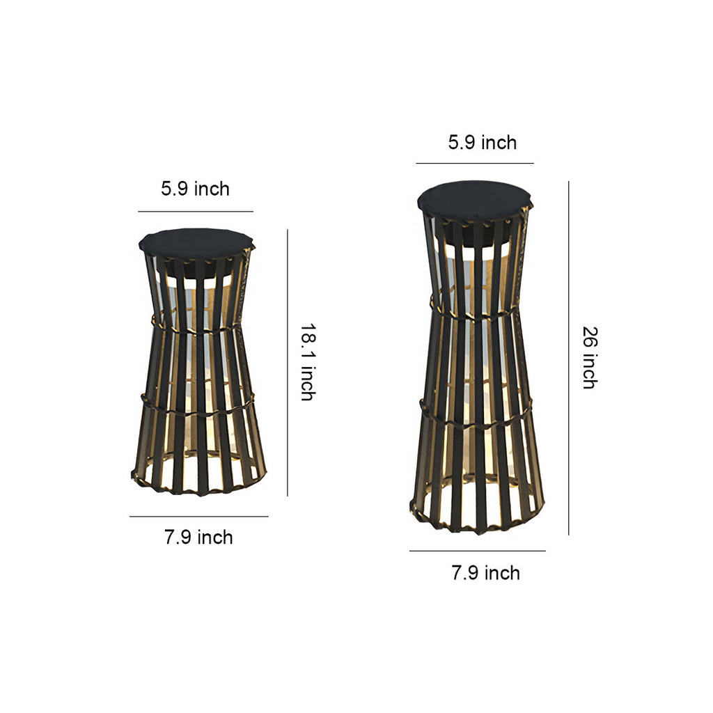 THORNBURY NIGHTSCAPE LANTERN WITH ARTISANAL CUTOUT DESIGN