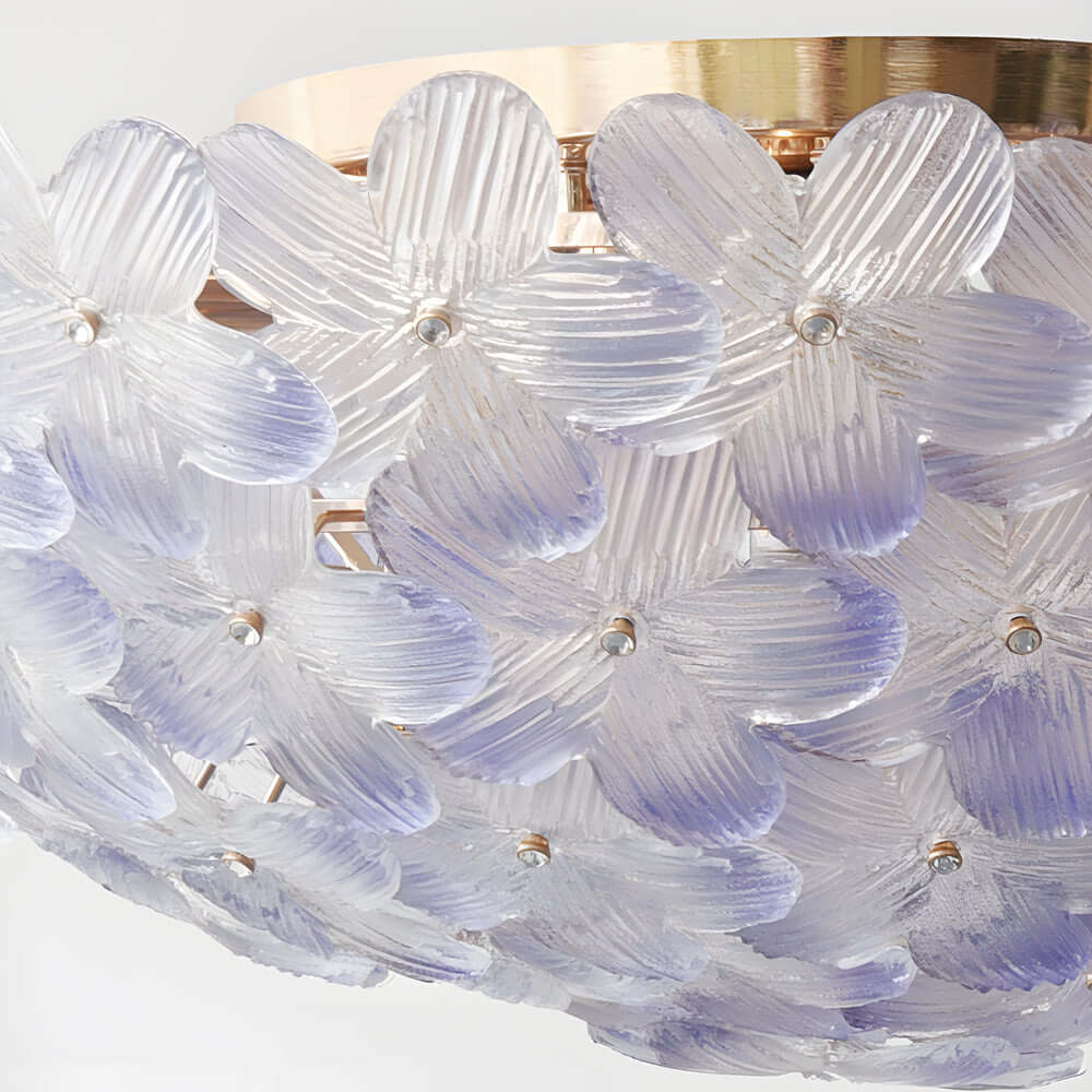 FLORENCE PETAL GLASS CEILING LANTERN
