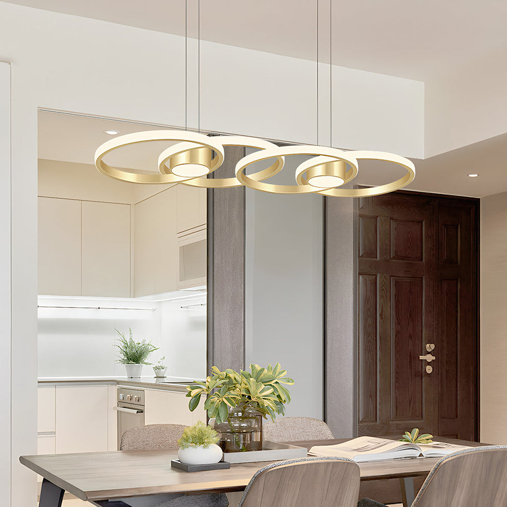 BRAMBLETON GOLDEN AURORA CEILING LANTERN