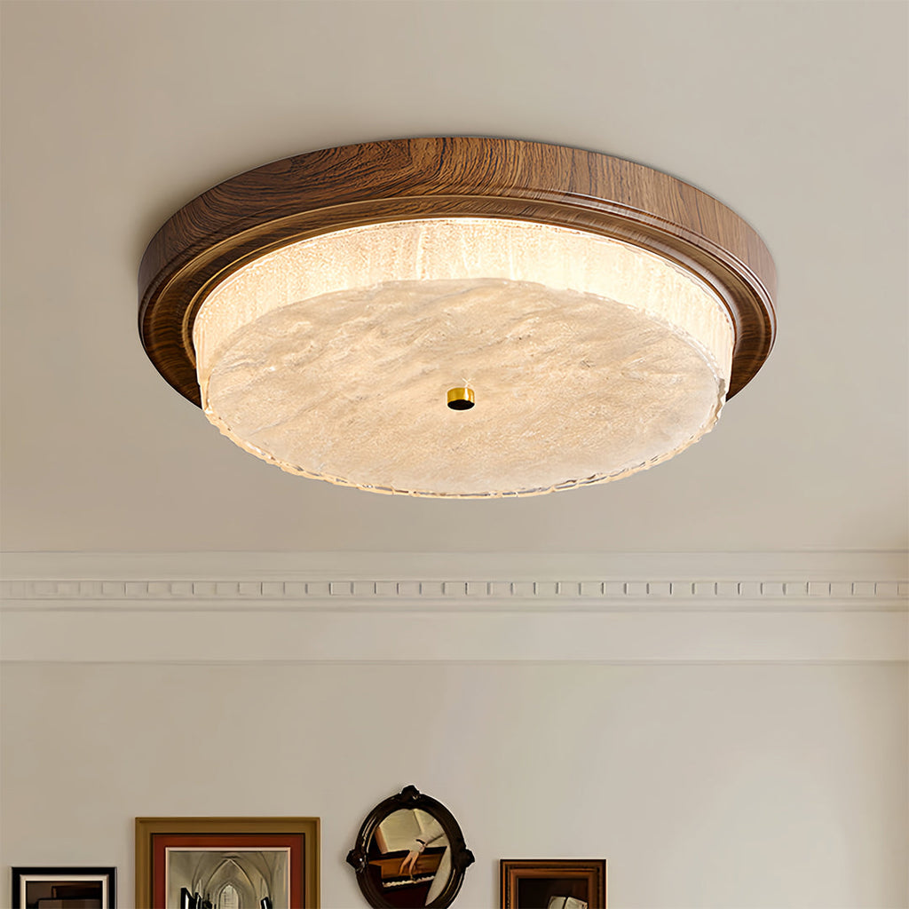 FENWICK WOODEN ROUNDEL CEILING ILLUMINATOR
