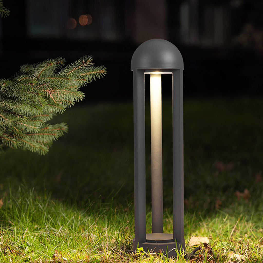 RAVENSCROFT MODERN GARDEN LANTERN POST LIGHT