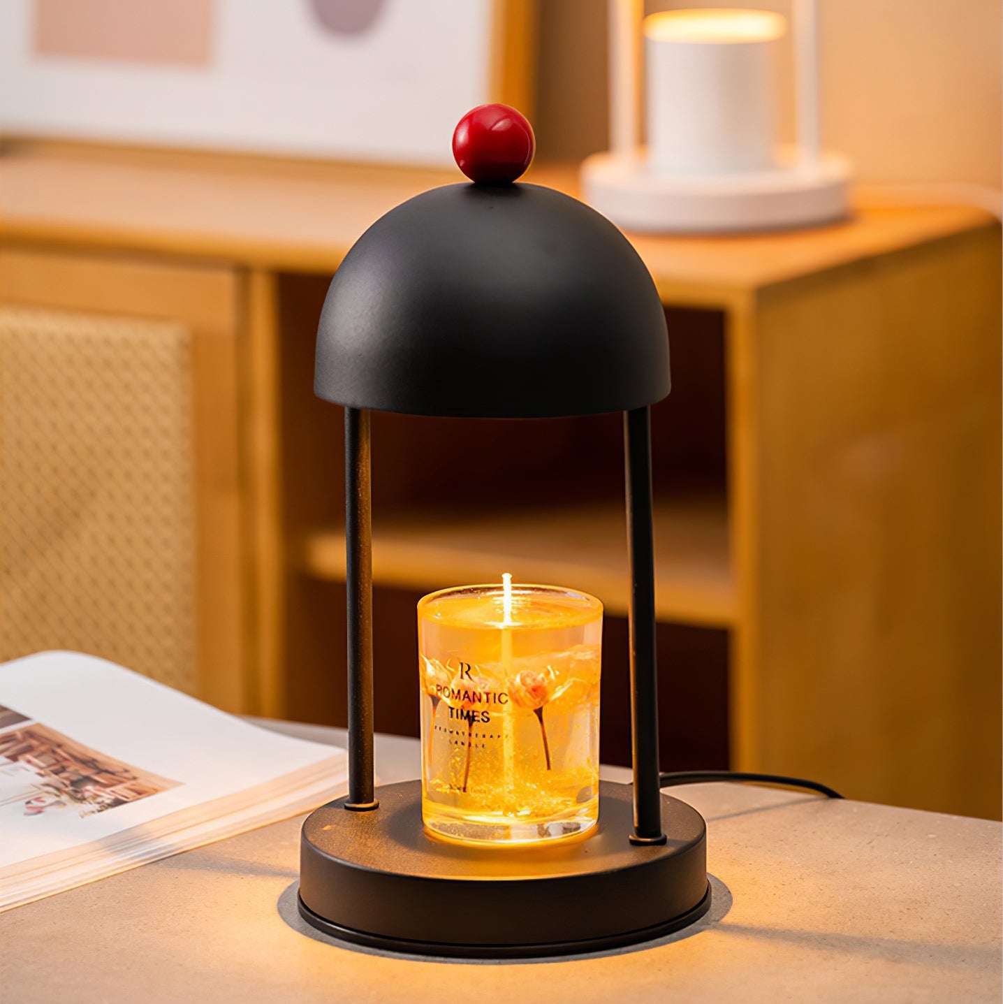 CLARIDGE ILLUMINATED CANDLE GLOW LAMP