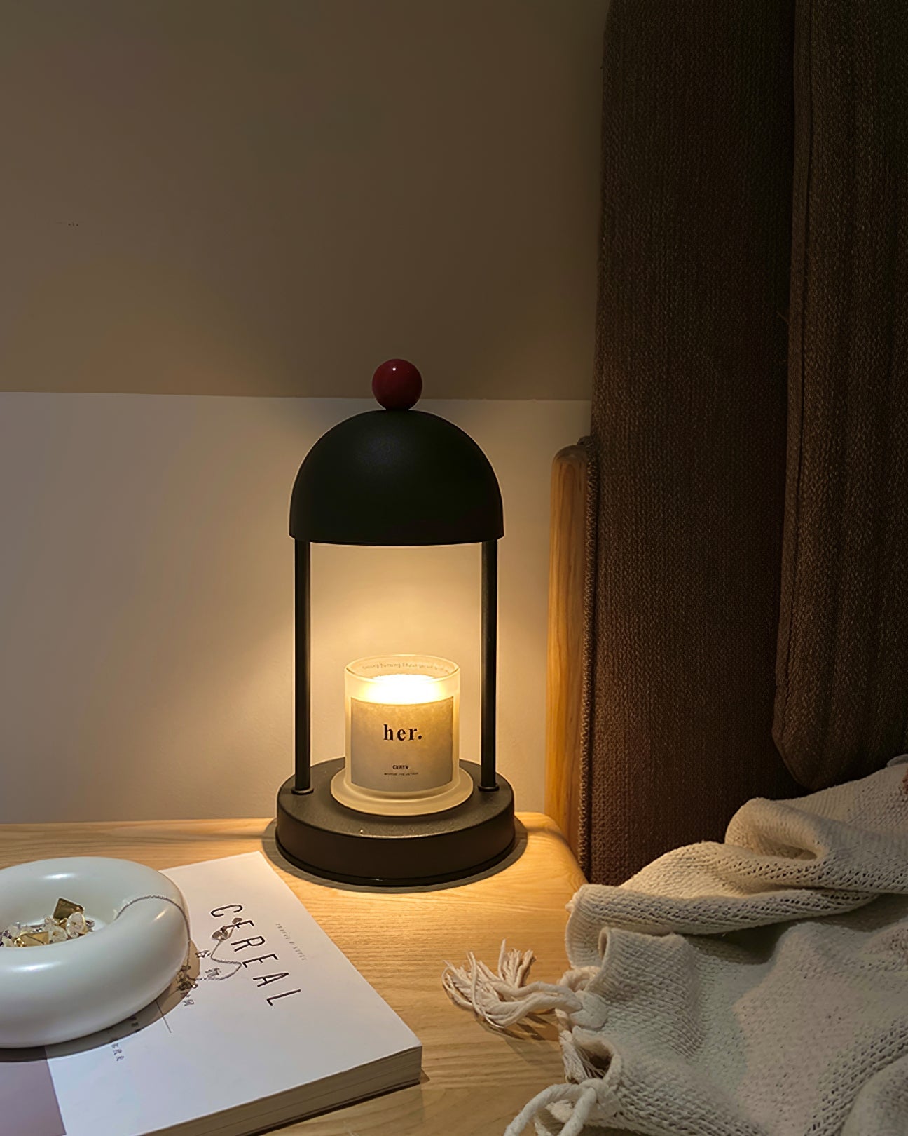 CLARIDGE ILLUMINATED CANDLE GLOW LAMP