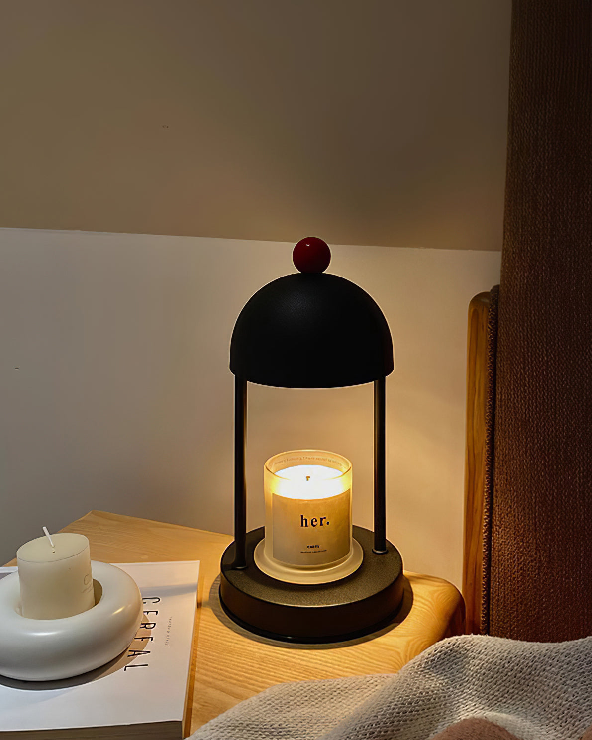 CLARIDGE ILLUMINATED CANDLE GLOW LAMP