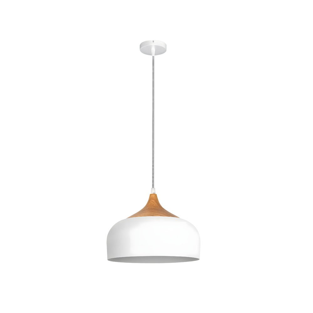 WINTHROP WOODEN ACCENT DOME PENDANT LIGHT