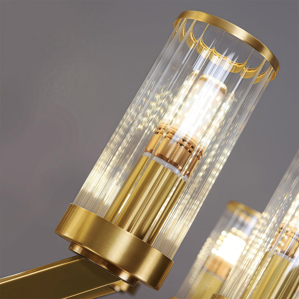 BRACKENDALE COPPER-CLAD GLASS WALL LANTERN