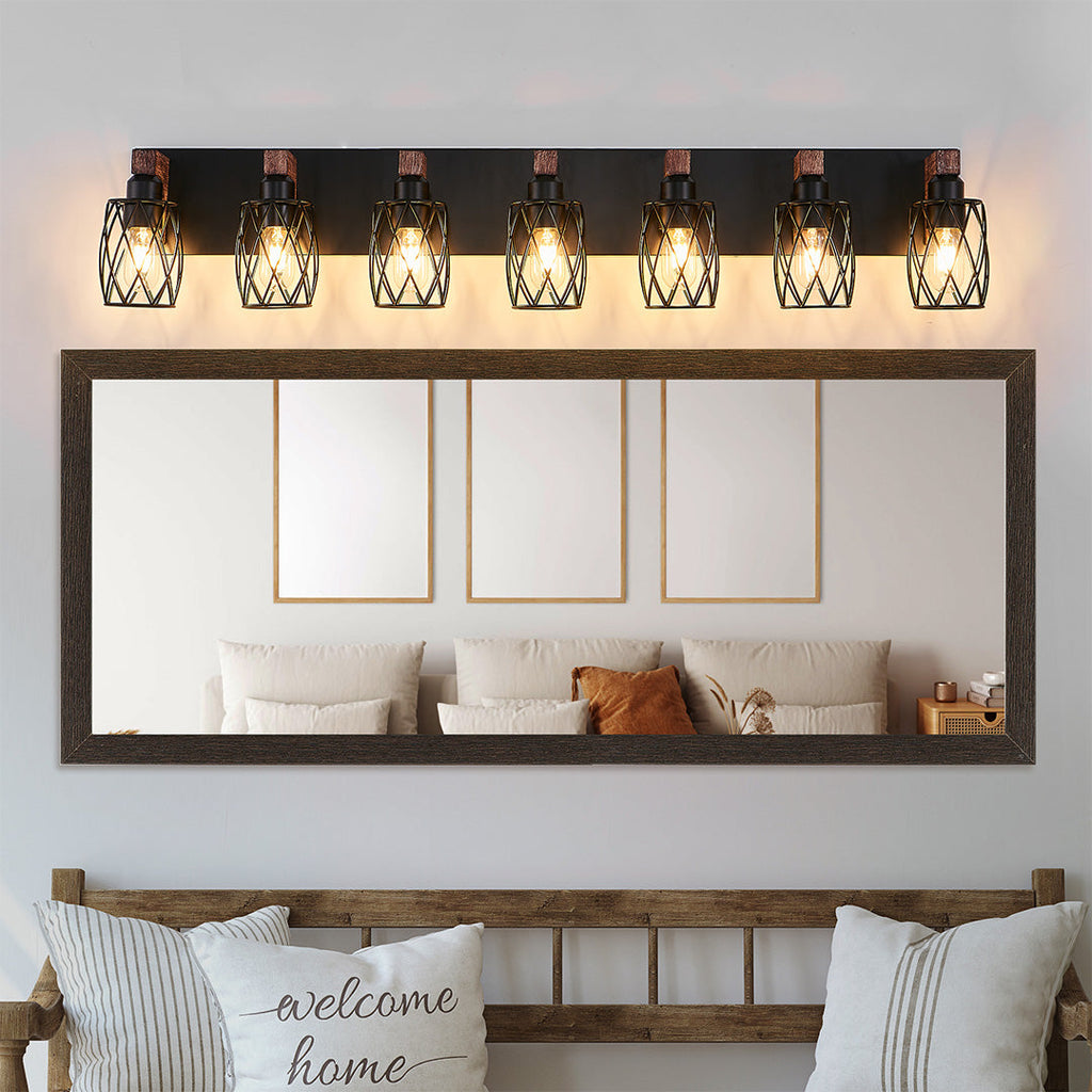 WINCHESTER METAL CAGE BATHROOM LUMINAIRE