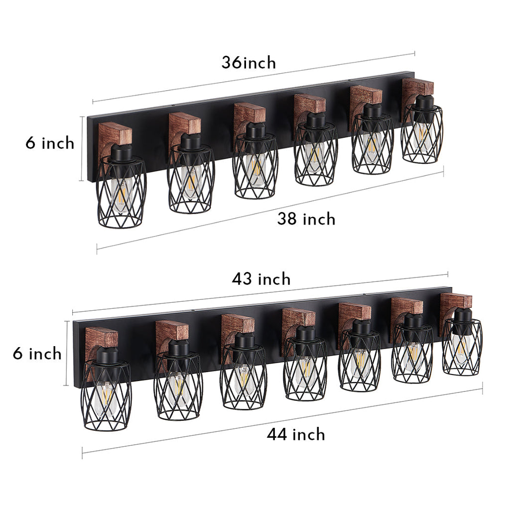 WINCHESTER METAL CAGE BATHROOM LUMINAIRE