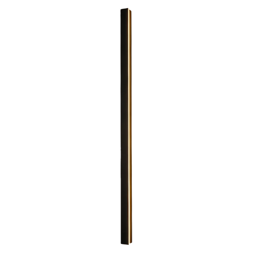 WINDSOR BLACK LINEAR OUTDOOR LIGHTING SCULPTURE