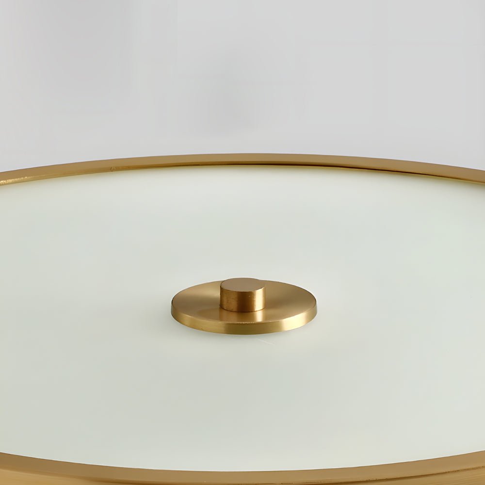 WINTHROP RIBBED GLASS DRUM CEILING LUMINAIRE