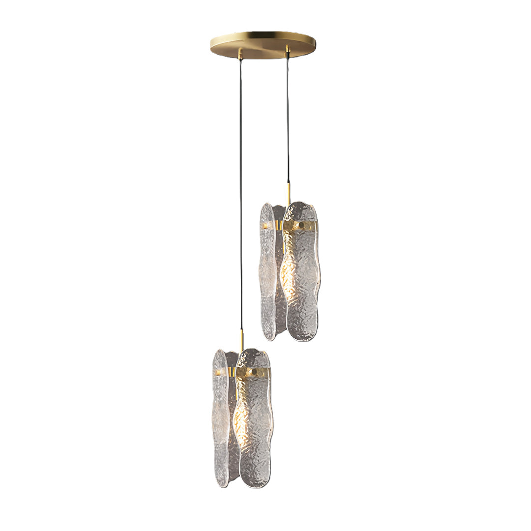 WINDSOR GLEAM ADJUSTABLE BRASS PENDANT LIGHT
