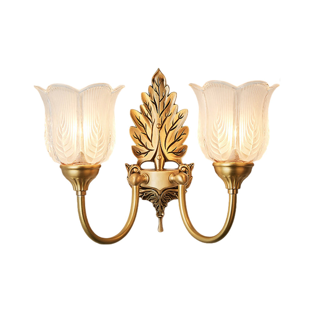 WINDSOR BLOOM BRASS BUD WALL SCONCE