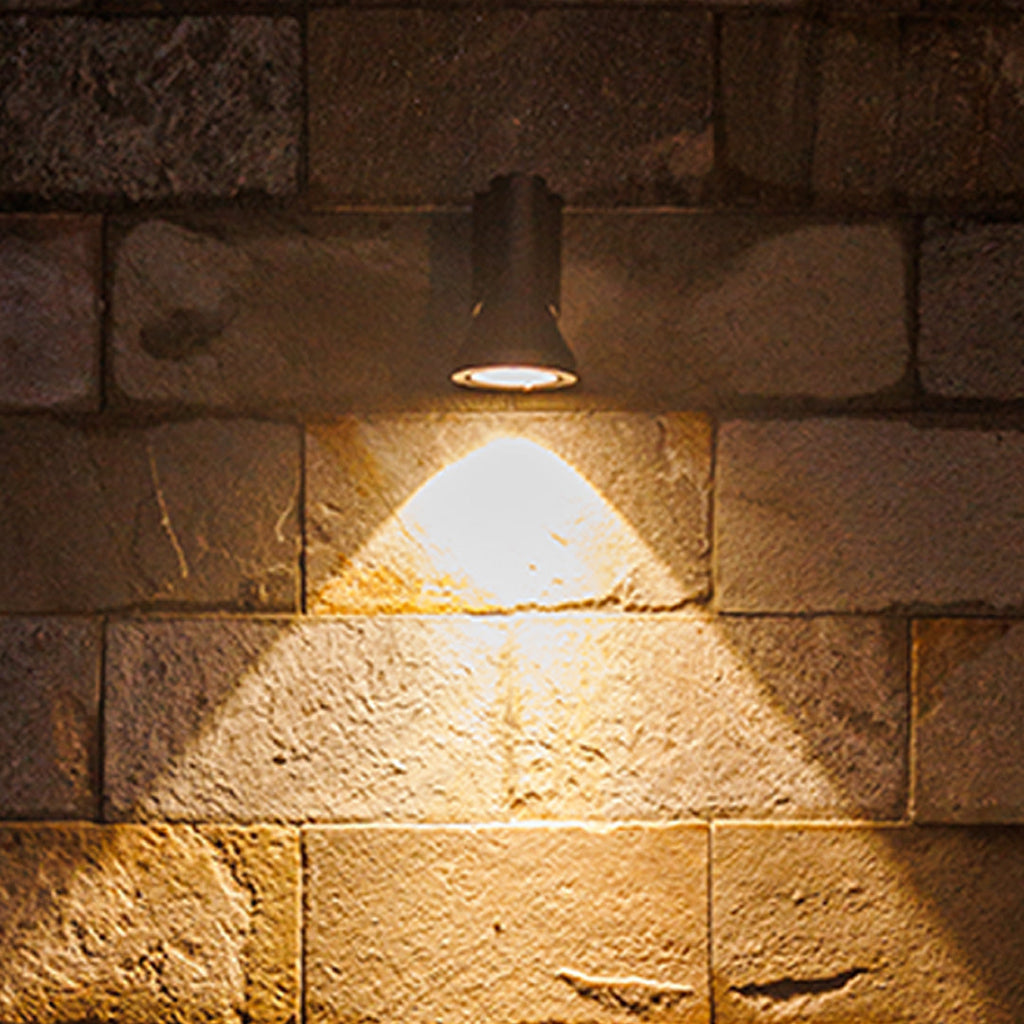 WINTERBOURNE CAST ALUMINUM OUTDOOR WALL LANTERN, WATER-RESISTANT NORDIC DESIGN
