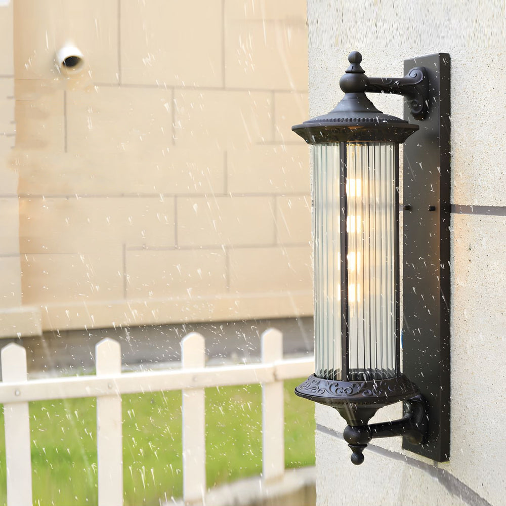 WINTERBOURNE RUSTIC BRONZE OUTDOOR SCONCE LIGHTING
