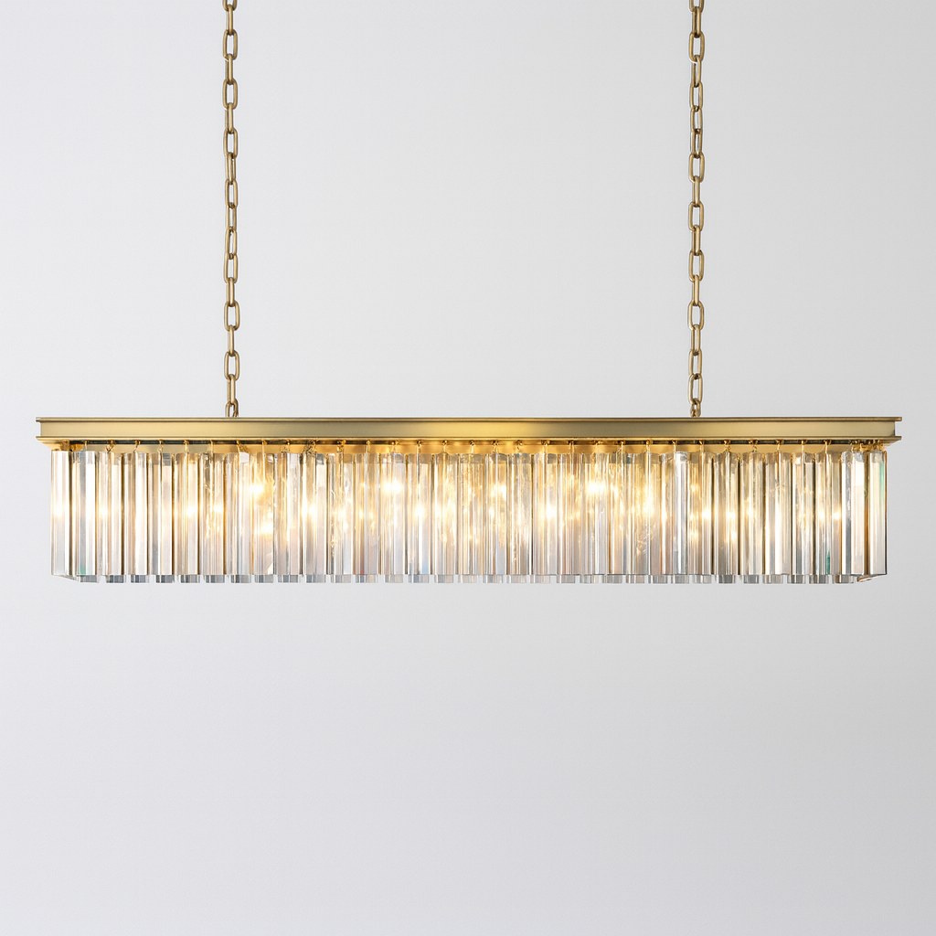 VERDUN RECTANGULAR GLASS LANTERN