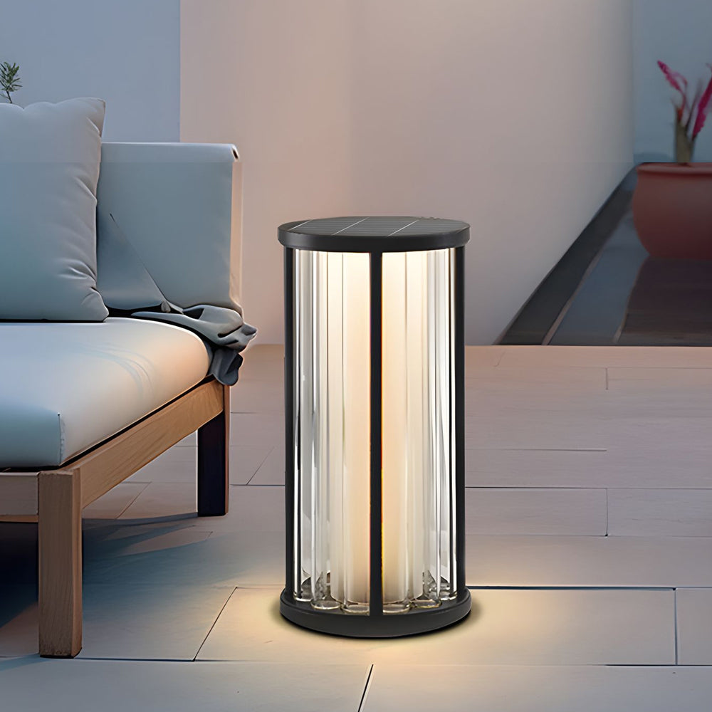 WINTERBOURNE SOLAR CYLINDER GARDEN LANTERN
