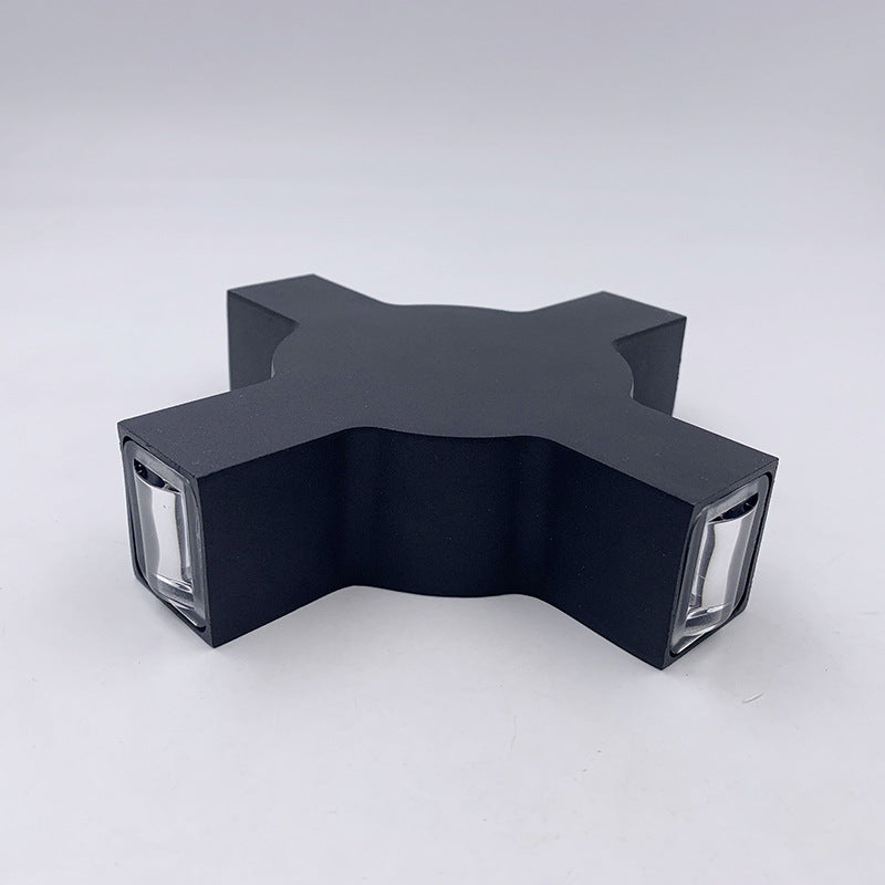 WINTHROP NIGHTFALL LED WALL SCONCE - Waterproof Black Modern Design