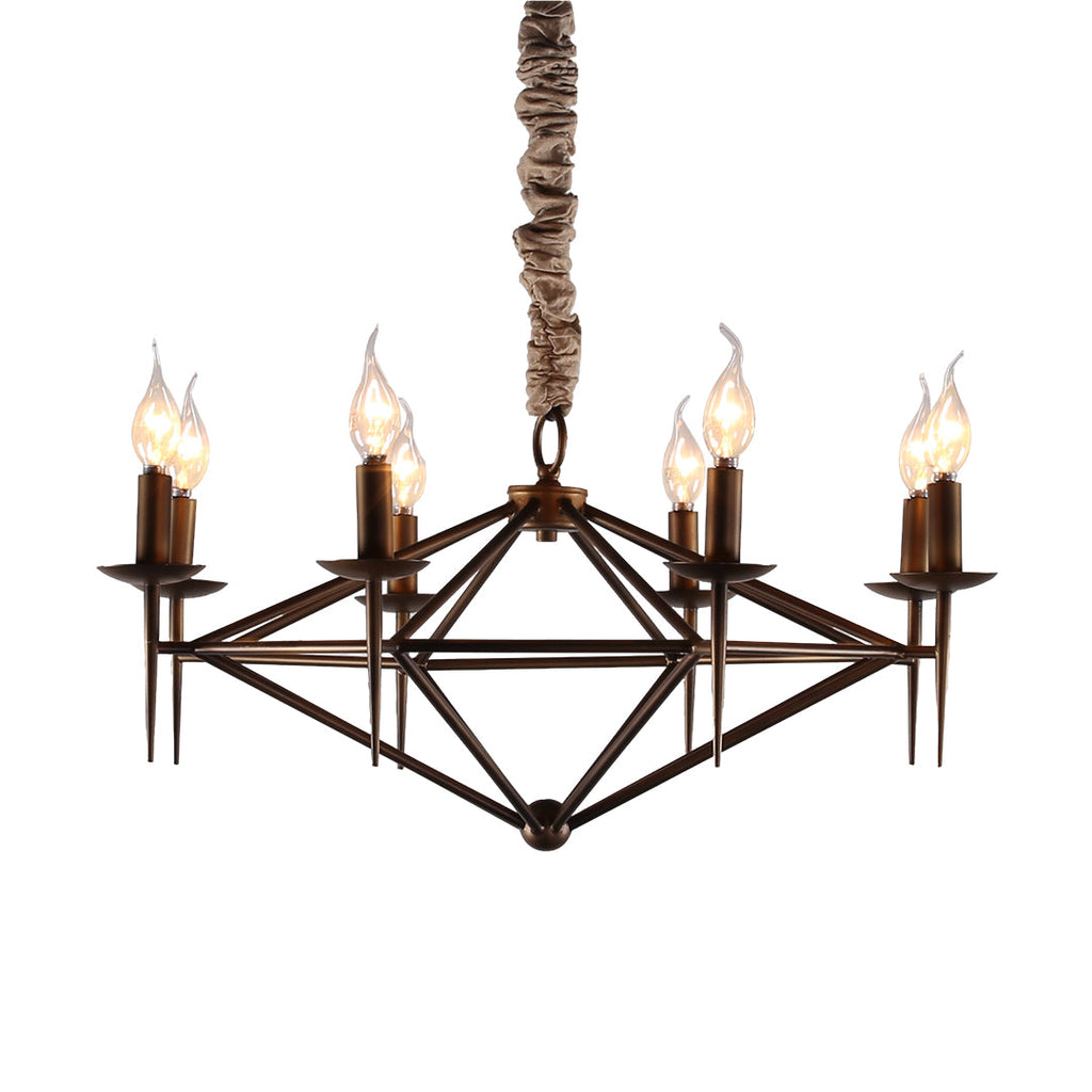 BRAMBLEWOOD ACRYLIC & METAL CEILING LANTERN