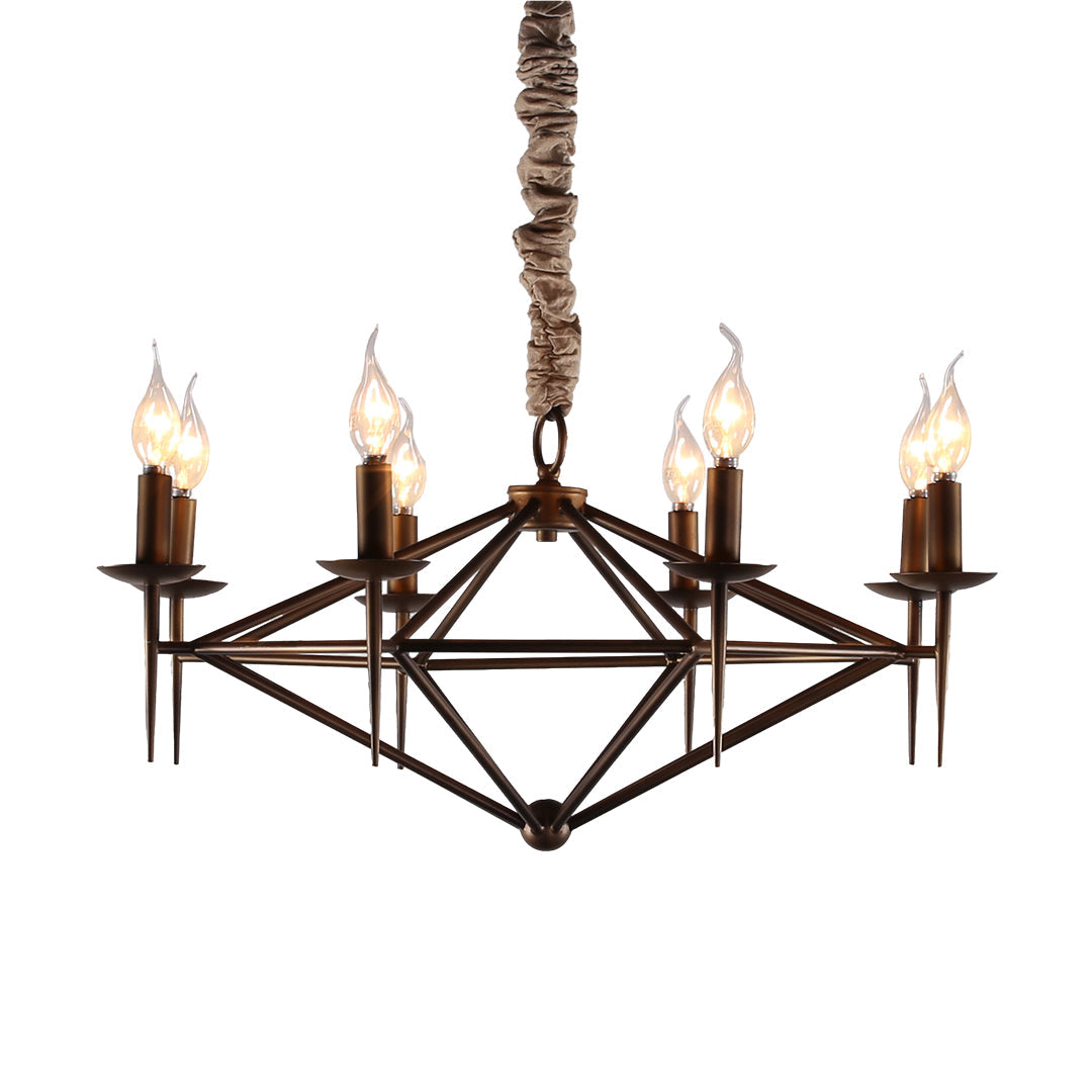 BRAMBLEWOOD ACRYLIC & METAL CEILING LANTERN