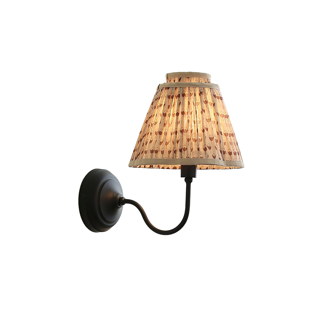 BRACKENBURY FABRIC WALL SCONCE
