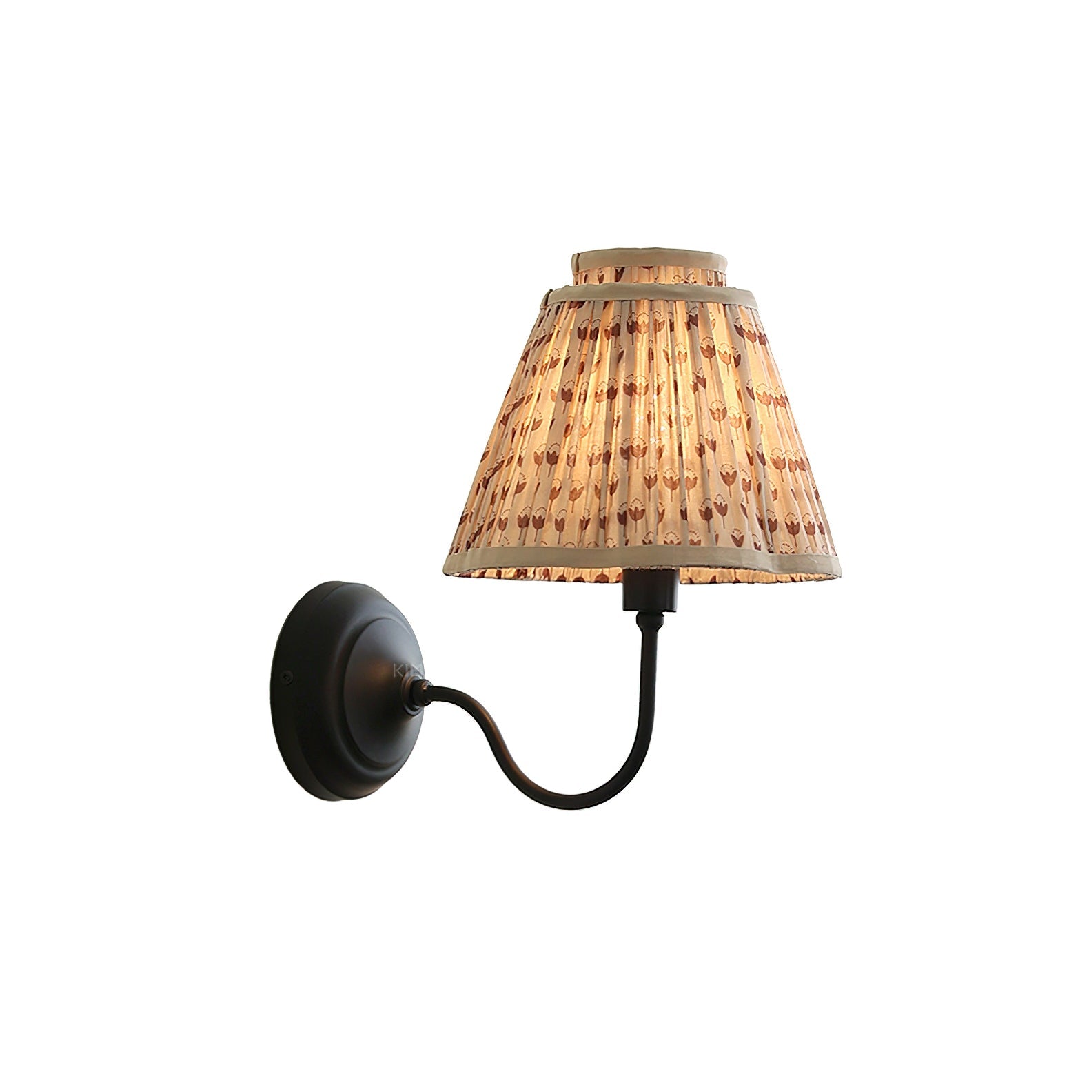 BRACKENBURY FABRIC WALL SCONCE