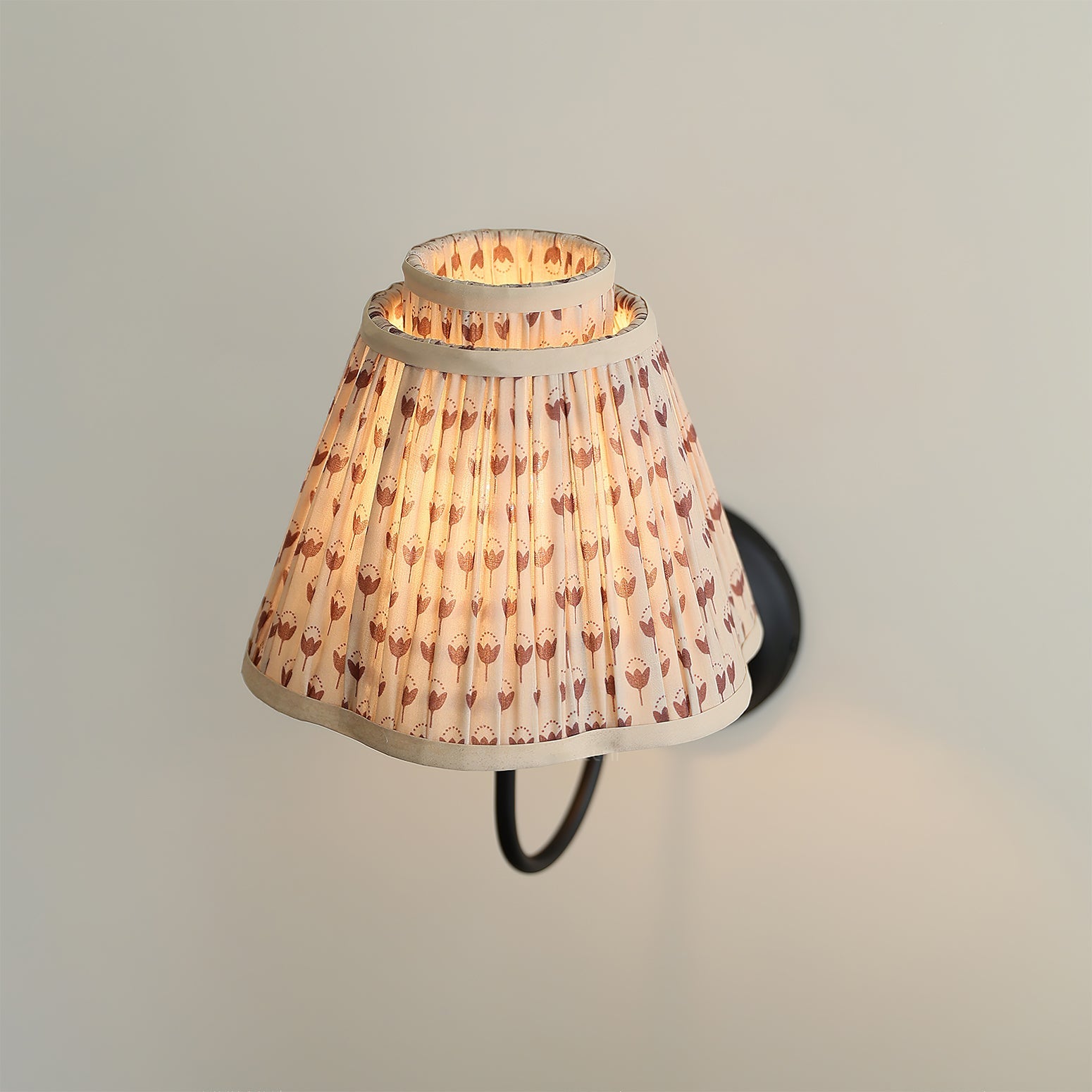 BRACKENBURY FABRIC WALL SCONCE