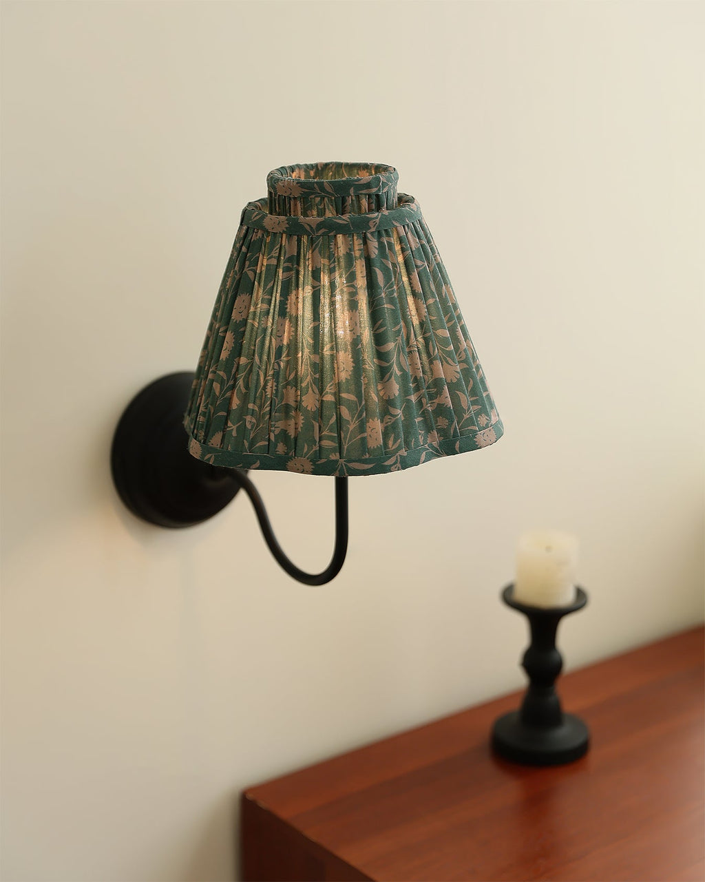 BRACKENBURY FABRIC WALL SCONCE