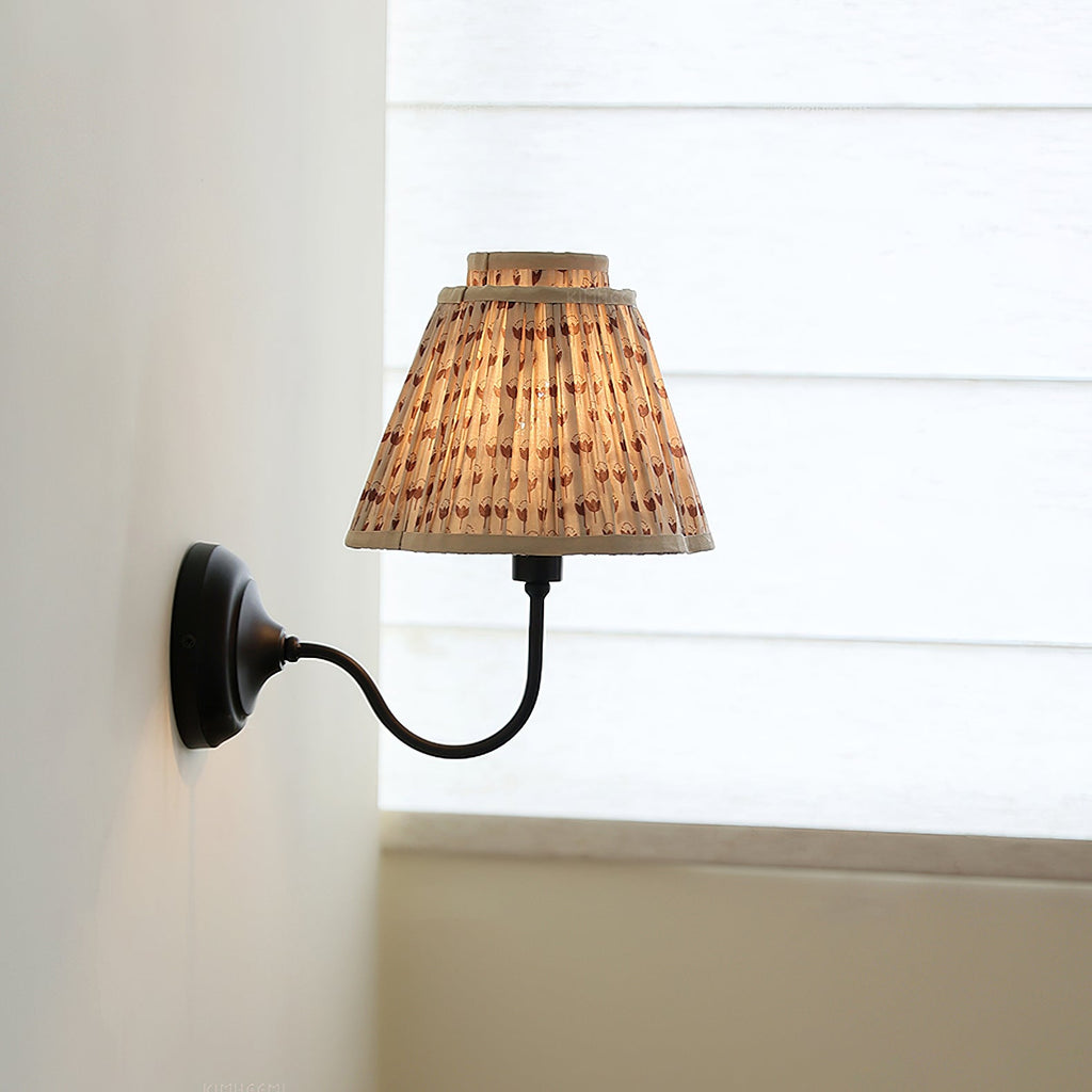 BRACKENBURY FABRIC WALL SCONCE