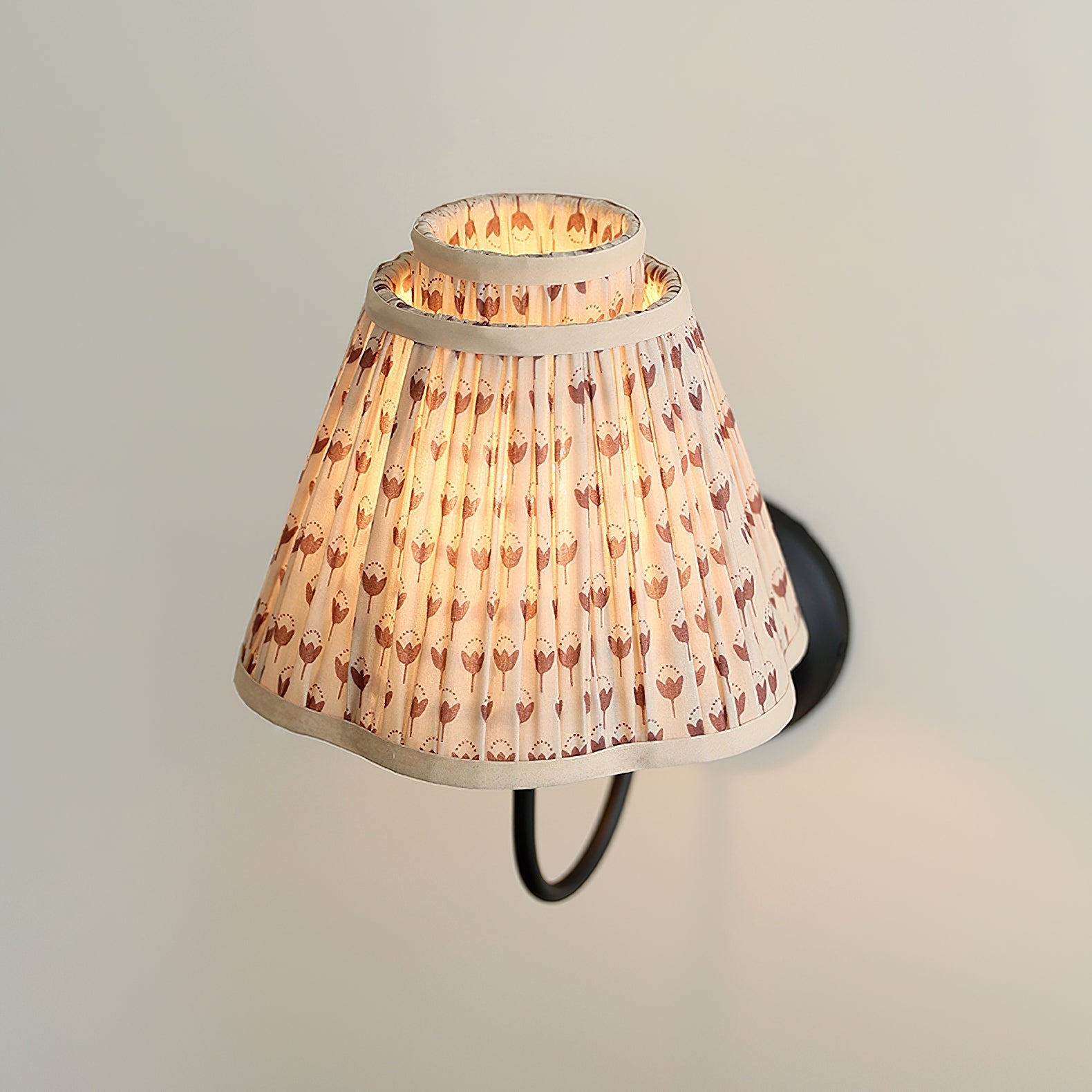 BRACKENBURY FABRIC WALL SCONCE