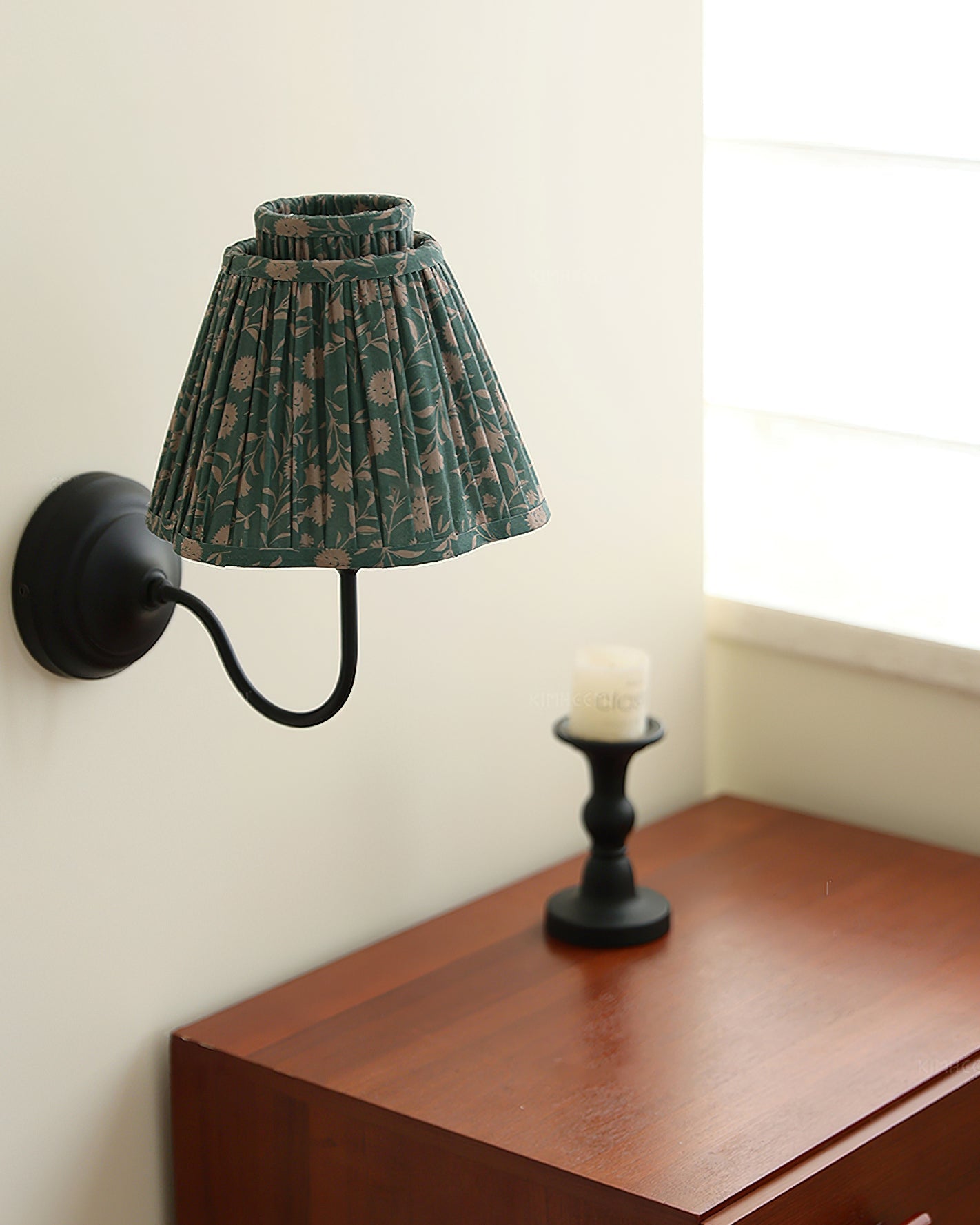 BRACKENBURY FABRIC WALL SCONCE