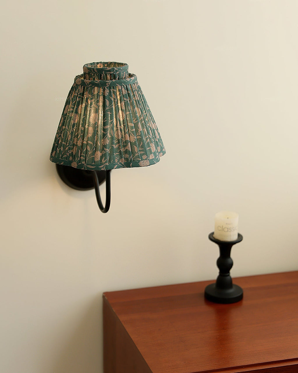 BRACKENBURY FABRIC WALL SCONCE