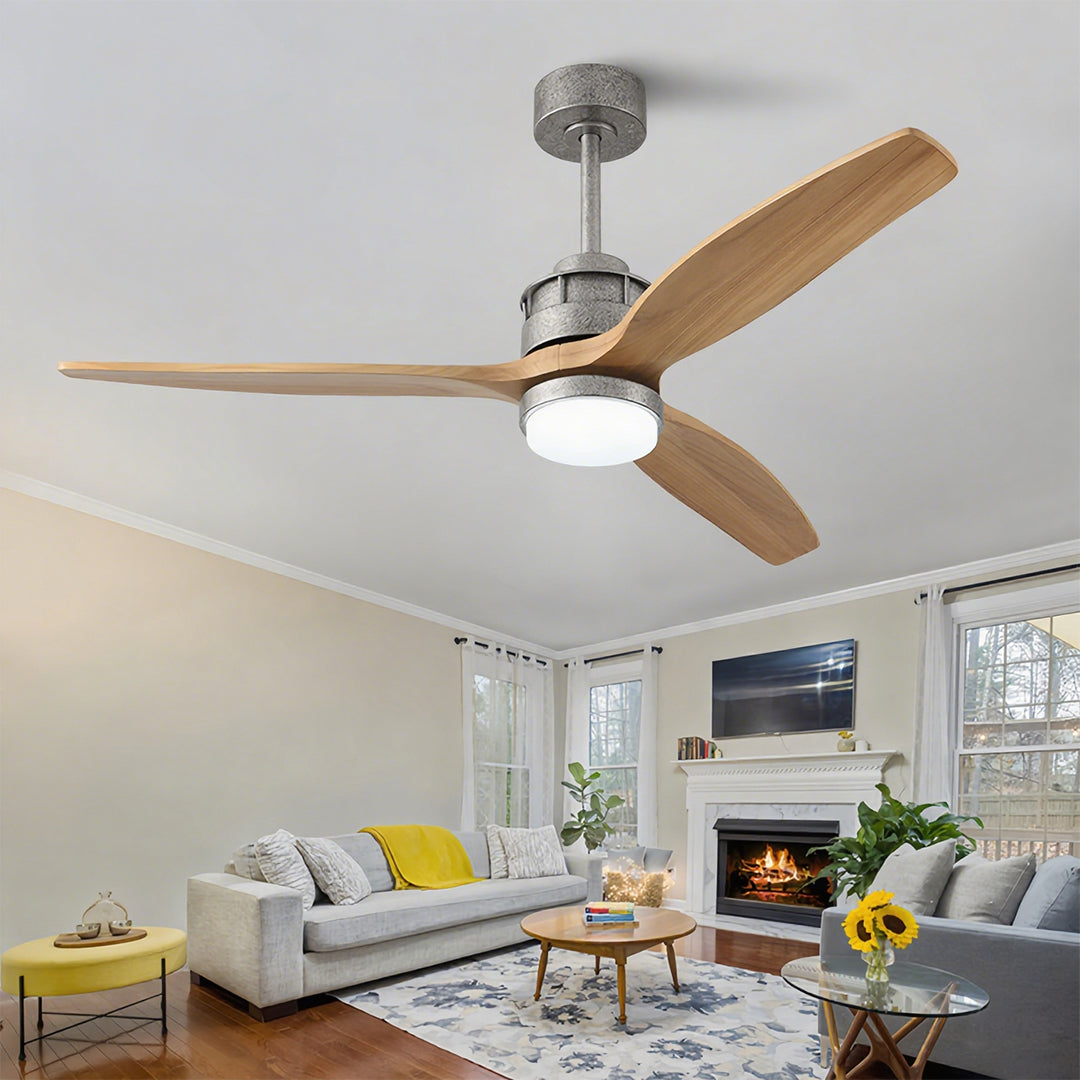 WILLOUGHBY TRIO WOODEN CEILING FAN WITH ILLUMINATION REMOTE"  
2. "BRAMBLEWOOD TRIFECTA LIGHTED CEILING FAN WITH WIRELESS CONTROL"  
3. "PENROSE THREE-BLADE WOODEN FAN WITH INTEGRATED LIGHT AND REMOTE"  
4. "DORCHESTER WOODEN FANDANGLE WITH REMOTE-CONTROL
