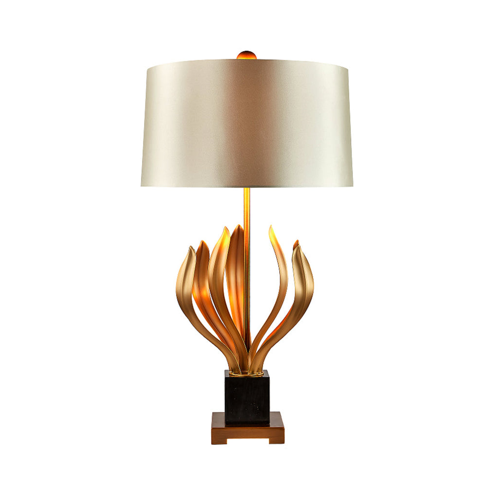WINTERBOURNE METAL NIGHTSTAND LAMP WITH TEXTILE SHADE