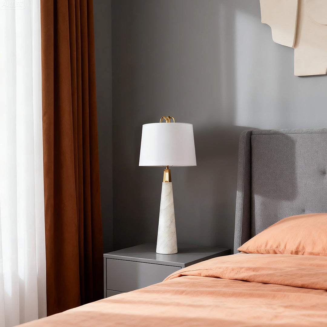 WINTERBOURNE TAPERED MARBLE ILLUMINATOR