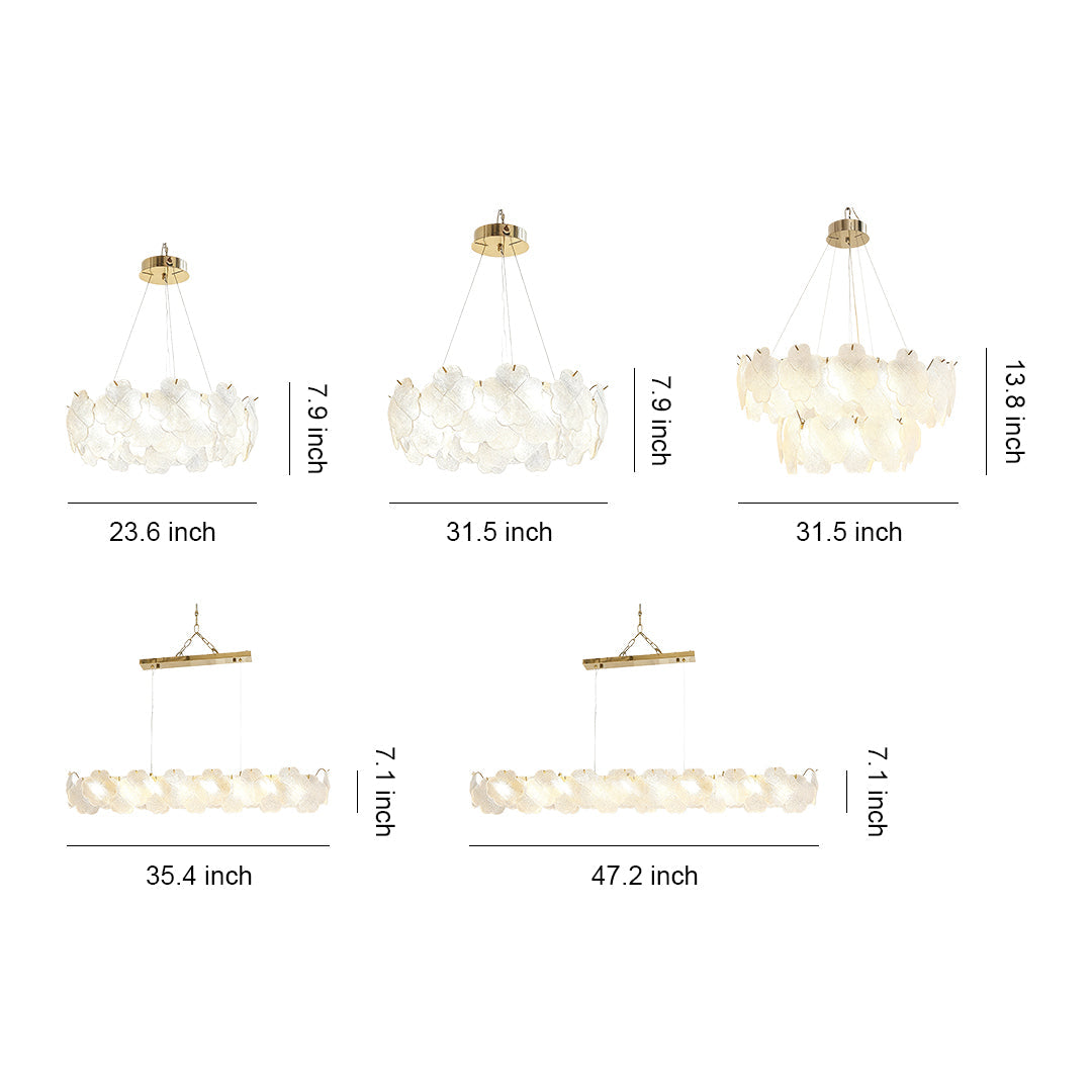 VERDANT BLOOM CRYSTAL CEILING LANTERN