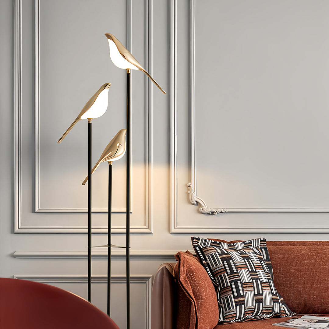 THISTLE TRIO ARTISAN FLOOR LAMP