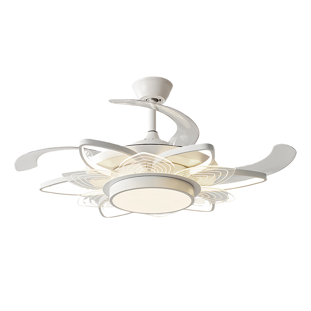 WINCHESTER BLACK IRON CEILING FAN WITH INTEGRATED LIGHTING