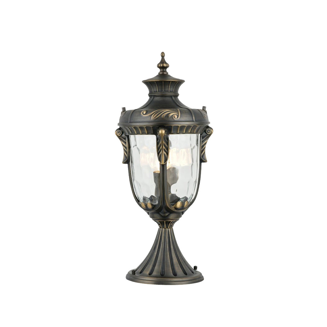 RAVENSCROFT WEATHERPROOF GARDEN PILLAR LANTERN
