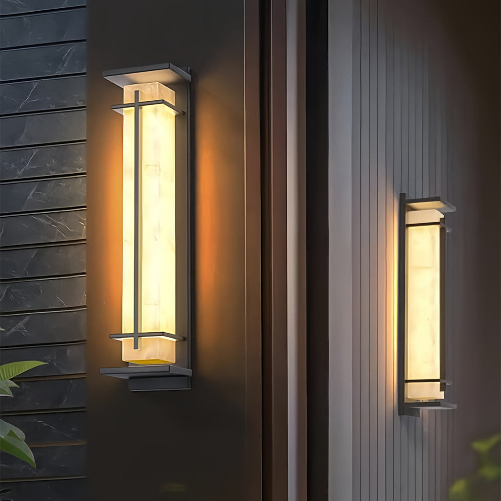RAVENSCROFT OUTDOOR ILLUMINATOR, MINIMALIST WATER-RESISTANT WALL LAMP