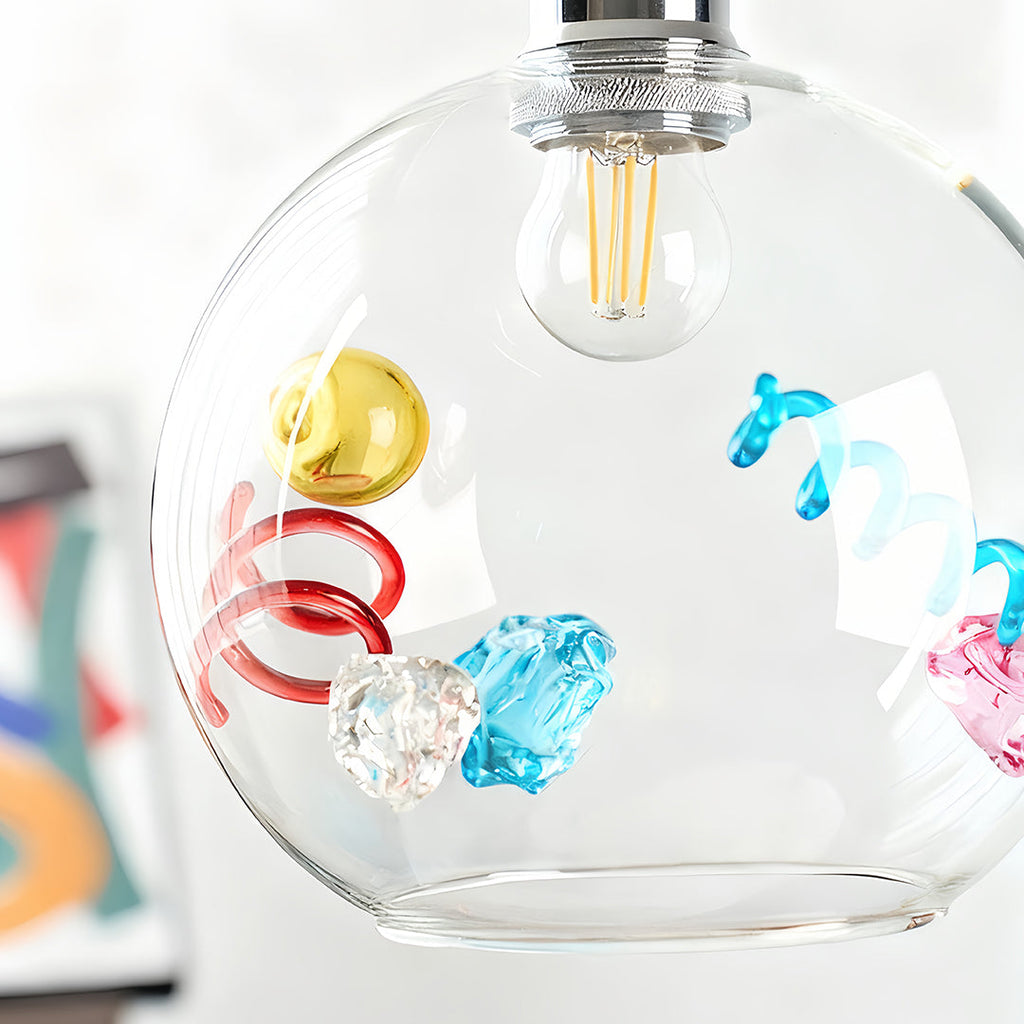 CHARLESTON PRISMATIC GLASS HANGING LANTERN